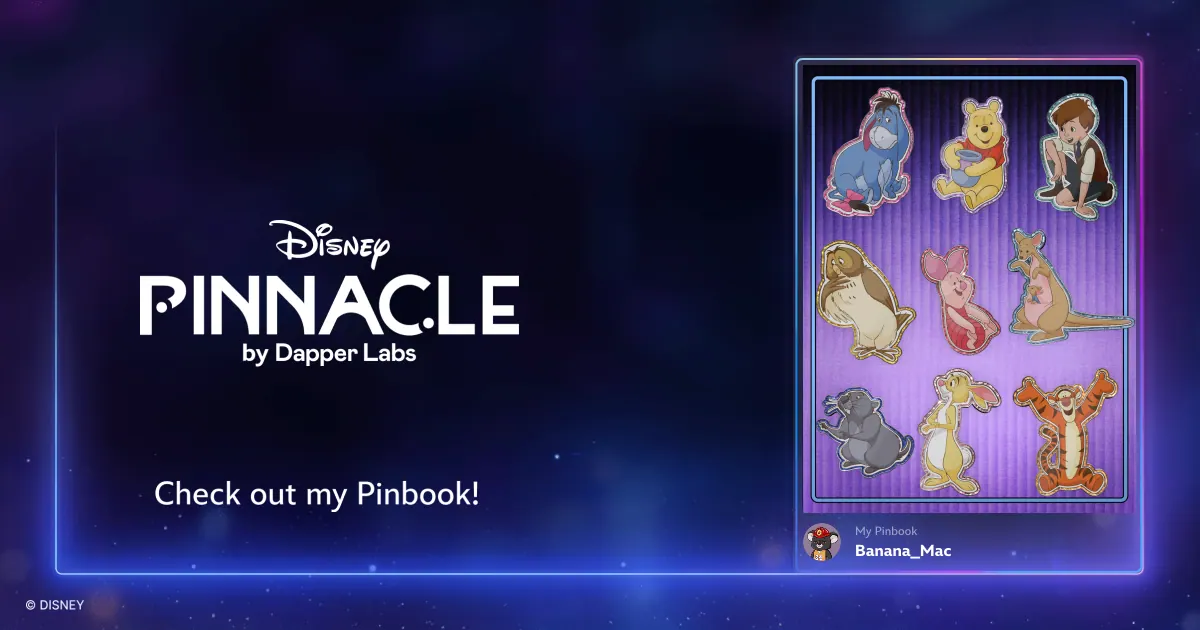 Banana_Mac's Pinbook share image from Disney Pinnacle